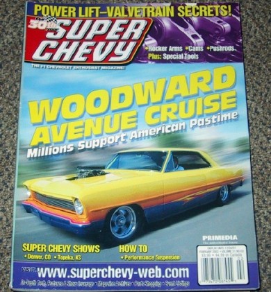 SUPER CHEVY 2002 FEB - ALL ABOUT VALVE TRAINS